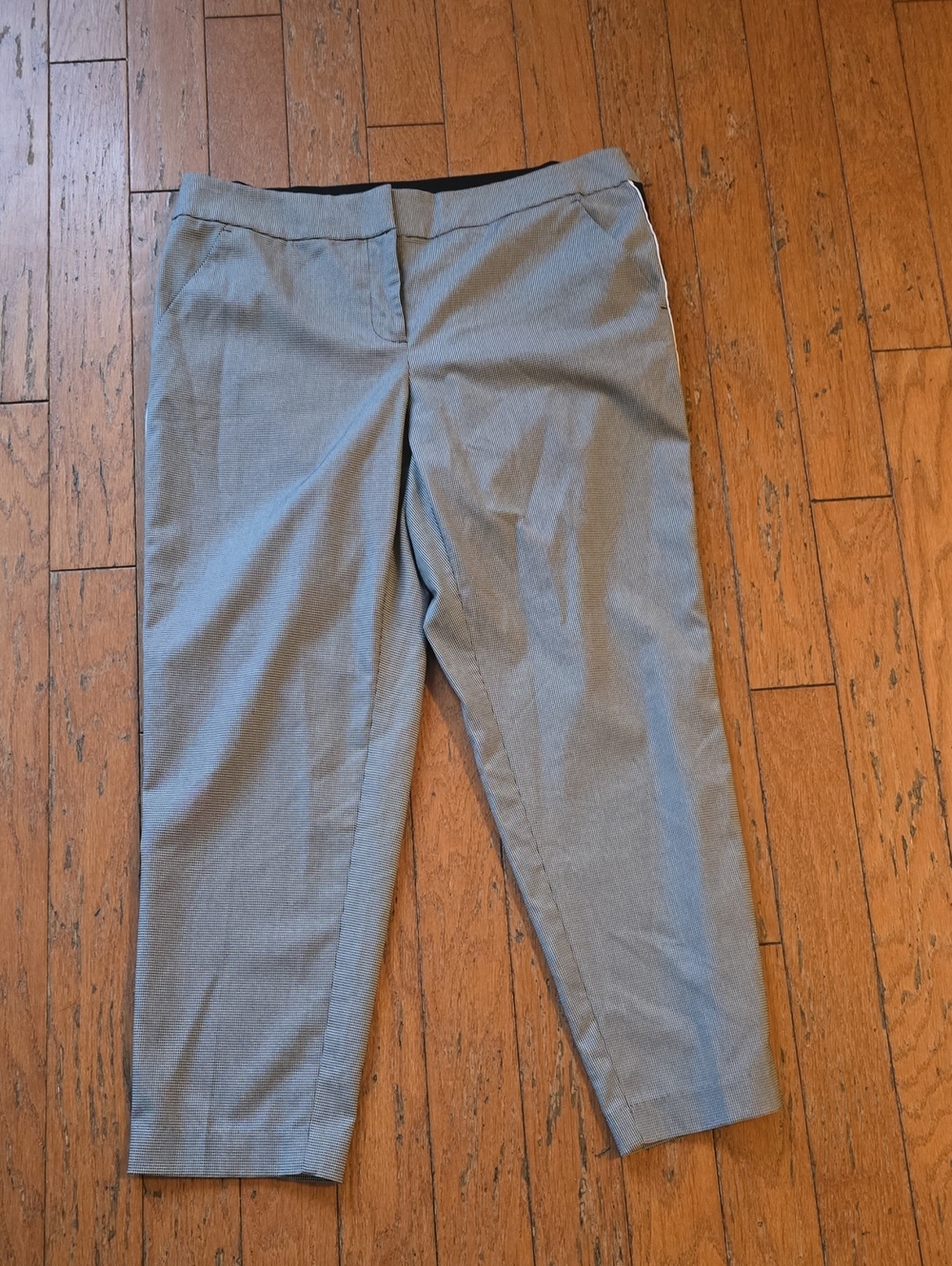 Apt. 9 Light Gray Cropped Tailored Ankle Pants